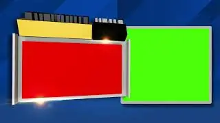 Free green screen l Breaking News Text Visual Template Green Screen