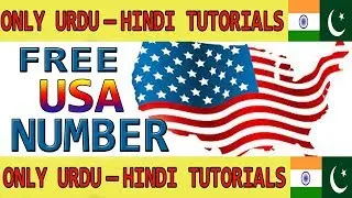 Free USA Number For Life Time | Tech Urdu Pro | 2018