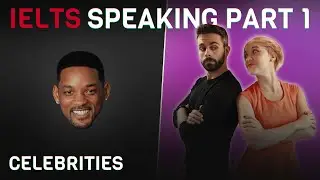 Model Answers and Vocabulary | IELTS Speaking Part 1 | Celebrities 🧑‍🎤