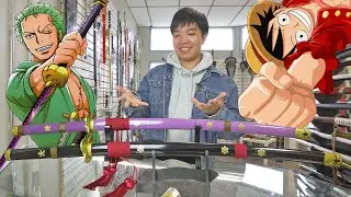 Zoro's Black Enma and Purple Enma, from One Piece