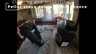 Pellet stove annual service