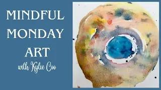 MINDFUL MONDAY ART #inktense #meditativeart