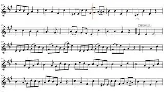 Fritz Lullaby - Septimus Winner (1882), Bb-Instrument Play along