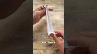 HOW TO MAKE PAPER BAG STEP BY STEP | DIY BAG FROM PAPER ORIGAMI TUTORIAL | USEFUL PAPER PROJECT ART