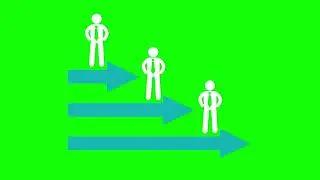Business award icon green screen | animated icon green screen