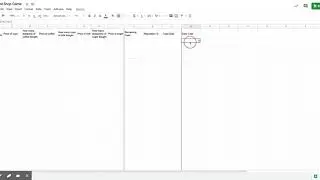 Coffee Shop Game - Google Sheets