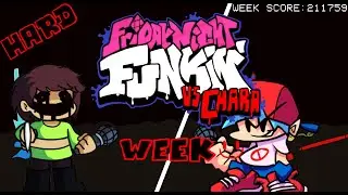 Friday Night Funkin' - V.S. Chara Hard difficulty (Megalo Strike Back)