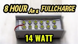 DIY LED Light From Recycled Vape Batteries  TP4056 + BMS + Power LEDs Project
