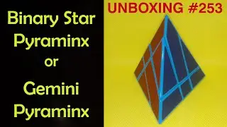 Unboxing №253 Binary Star Pyraminx | Gemini Pyraminx