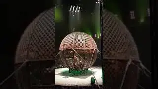 World record of 10  bikers in one sphere  (maut ka kua/gola)