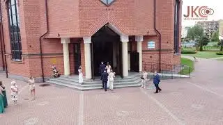 Daria & Przemek - Przyjazd do Kościoła