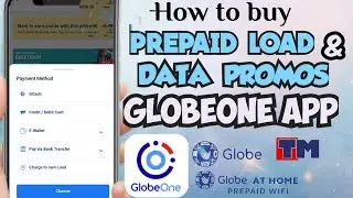 GlobeOne 2024 | How to buy prepaid load/data promos in Globe One App |  Paano mag load sa globe one