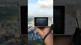 landscape photography with Canon M10 & Canon 75 - 300mm lens #shorts