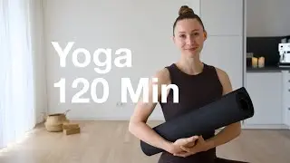 Yoga 120 Minuten | Ganzkörper Yoga Flow (Mittelstufe & Fortgeschrittene)