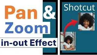 How to Add Zoom In & Zoom Out Effect in Shotcut | Pan & Zoom Tutorial