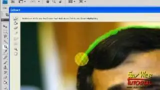 Ahmadinejad in Jail Extract Filter Photoshop CS4 Tutorial