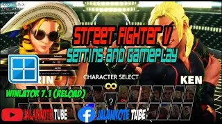 STREET FIGHTER V WINLATOR 7.1 (RELOAD) + BEST SETTINS (LOCK 30 FPS)