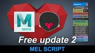 Marmoset Export Toolbox for Maya - Free Update 2