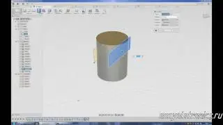Autodesk Fusion 360. Construct plane. Вспомогательная геометрия.