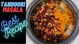 Tandoori Masala Spice Mix / How To Make Tandoori Masala Spice Blend / Indian Tandoori Masala Powder