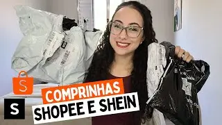SHEIN AND SHOPEE SHOPPING HAUL | Aline Nogueira