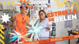 Como hacer la estrella de Belén - Estrella de papel
