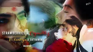 🍓 Strawberries & Cigarettes X Ve Kamleya & Satranga Mashup - NiCk