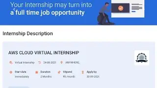 AWS announces Cloud Virtual Internship for 10,000 vacancies for graduates
