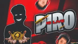 PIRO IS LIVE 🔴 |  BGMI | PIRO MANISH