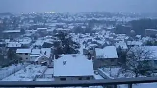 Nevando na França 17.12.2009
