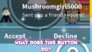 What does this button do? ||SunnyxDust|| Ily @EmptyMayonnaiseJar 💗💗