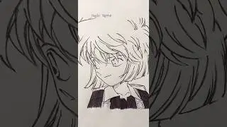 Drawing manga character | detective conan - ai haibara 