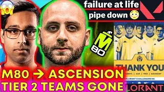 Challengers Orgs Exodus LEAKED, M80 Qualify for Ascension 😱 VCT News