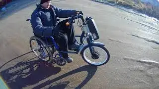 Электропривод для коляски
