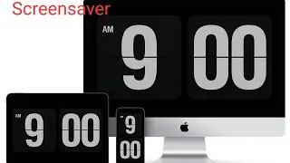 How to use  Fliqlo Screensaver in Pashto| پشتو