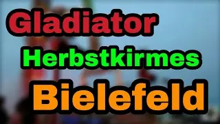 Der Gladiator auf der Herbstkirmes in Bielefeld (2015)