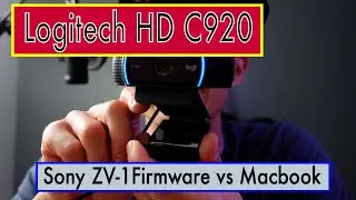 Webcam Battle! Sony ZV-1 vs Logitech C920 Pro vs Macbook Pro