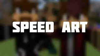 Speed ART Minecraft CInema4D (EnderMoR AND StonI)