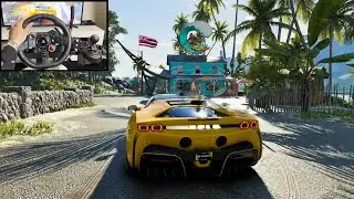FERRARI SF90 STRADALE - The Crew Motorfest - LOGITECH G29 gameplay