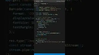 Creating a Barcode API with Node.js