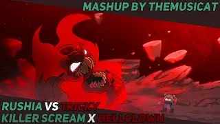 Rushia vs Tricky / Killer Scream x Hellclown [Friday Night Funkin' Mashup]
