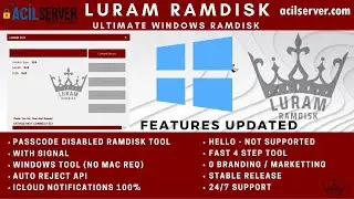 Luram Hello Bypass Ios 15/16 Windos Tool New update