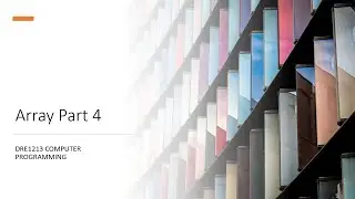 Array part 4