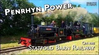 Penrhyn Power on the Spectacular Statfold Barn Railway