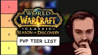 The ULTIMATE SoD PvP Tier List - WoW Classic *ALL SPECS*