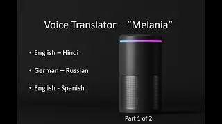Multilingual Voice Translator in Python [Jarvis Voice Assistant Series] Part 1/2