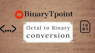 Octal to Binary || Binary to Octal ||conversion  || lec-6 ||computer architecture|| computer science