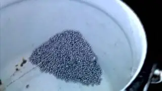 Льем Дробь через аппарат Шмель