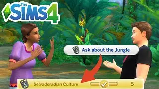 How To Level Up Selvadoradian Culture Skill (Without Cheats) - The Sims 4