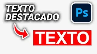 Cómo DESTACAR un TEXTO en Photoshop